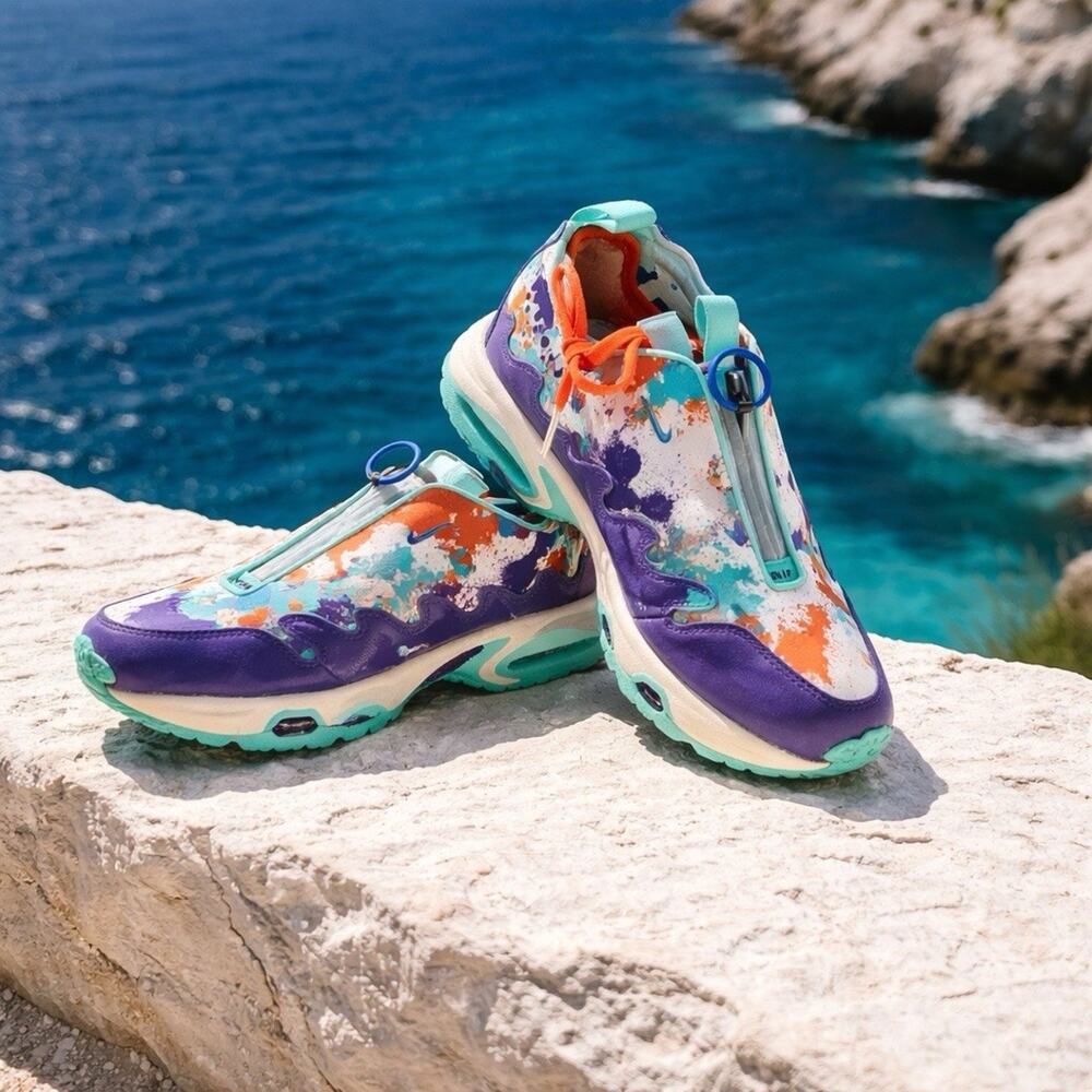 Dorenbecher Nike Air Max Plus Drift Paint Splatter IB6068-920 Womens 6.5